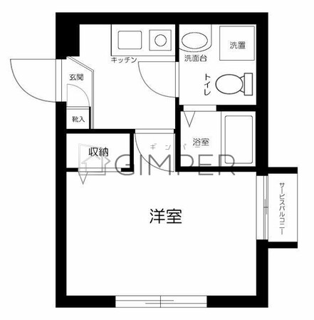 リタ王子神谷の物件間取画像